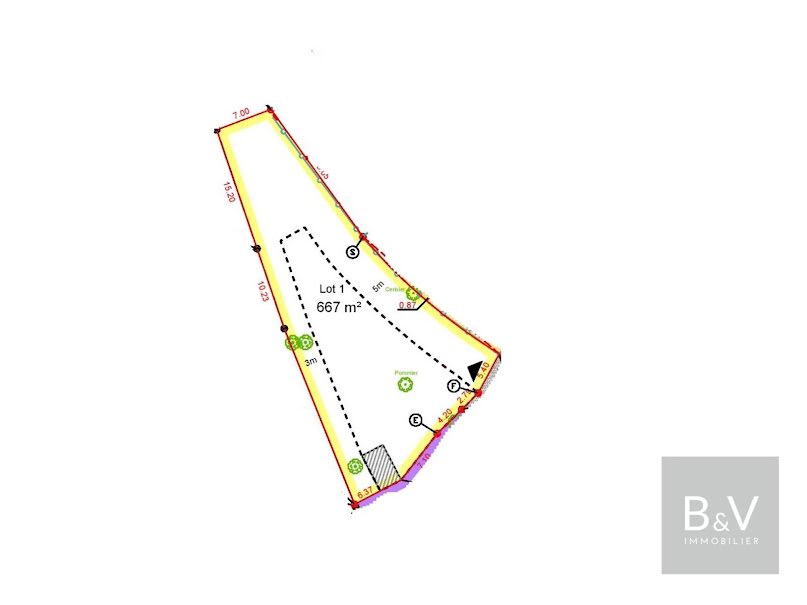 Vente terrain à batir  667 m² à Saint-Martin-de-Hinx (40390), 146 600 €