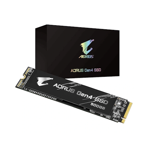 Ổ cứng SSD Gigabyte AORUS 500GB PCIe Gen 4x4 (GP-AG4500G)