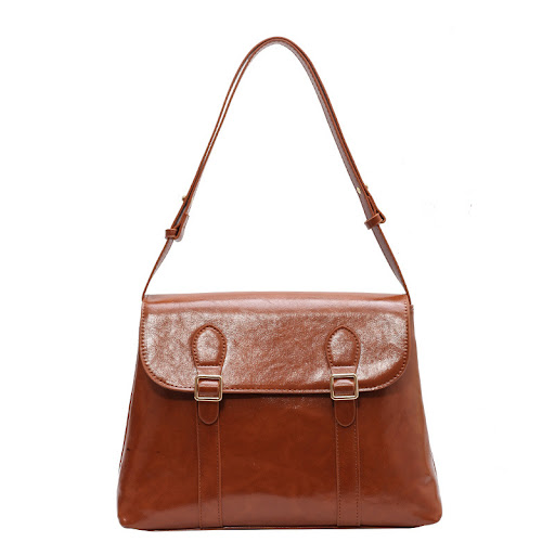 Title 5, One-Shoulder Womens Retro Fashion Niche Messen...