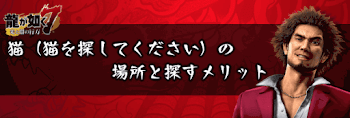 猫（猫を探してください）の場所と探すメリット