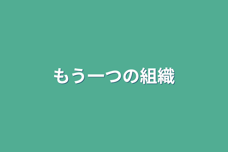 「もう一つの組織」のメインビジュアル