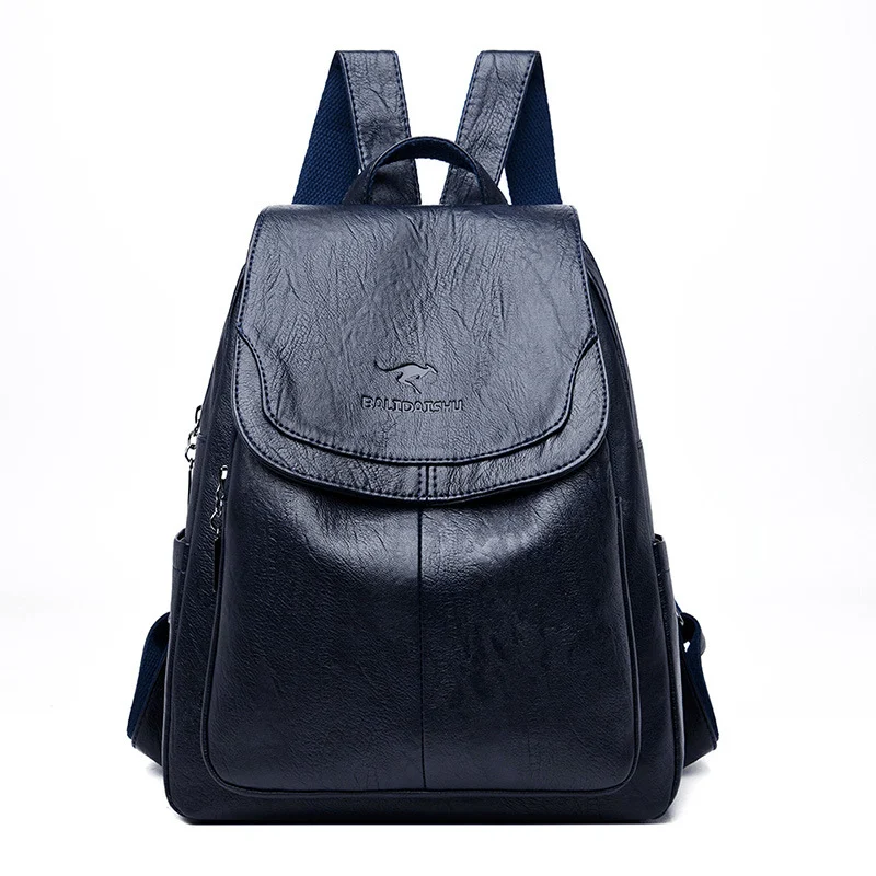 Mochila feminina de grande capacidade, all-match, de um ombro só, bolsa de viagem elegante, ideal para viagens, trabalho e uso diário.