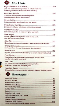 Bandhan Restaurant menu 1