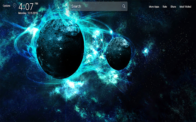 Planets wallpapers New Tab