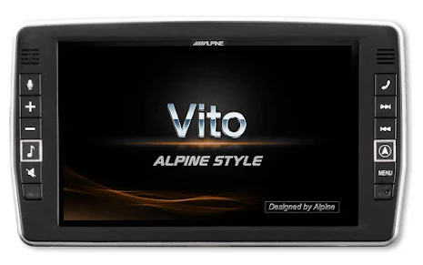 9" Alpine Style Navigation for Mercedes Benz Vito (447)