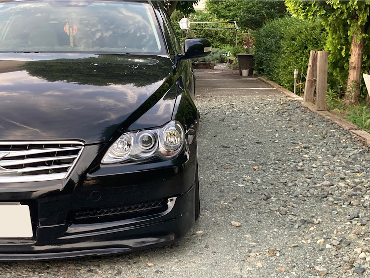 マークXのお盆休み終了・車高調整・熱中症に気をつけて!!・自己満足の世界・マークX120に関するカスタム事例の投稿画像3枚目
