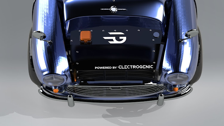 The classic Mini can now join the electric revolution with a simple plug-and-play conversion kit. Picture: SUPPLIED