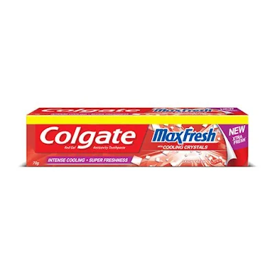 Colgate Max Fresh With Cooling Crystals Spicy Fresh Red Gel - 70 gm