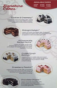 Cold Stone Creamery menu 8