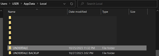 UNDERTALE Folder