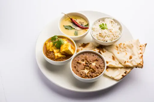 Paneer Dish + Dal Makhani + Bread