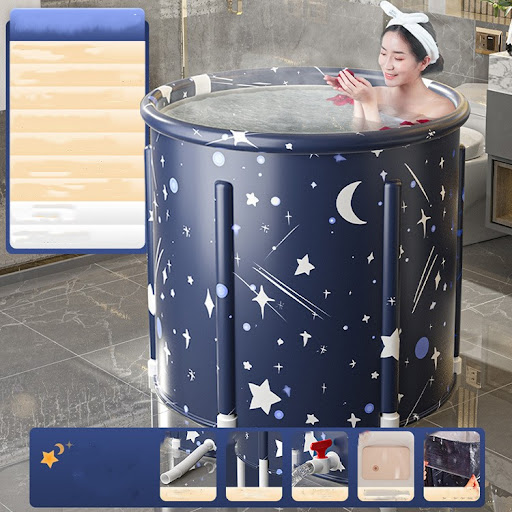Title 9, Foldable and Heated Tub for Adults Enjoy a Rela...