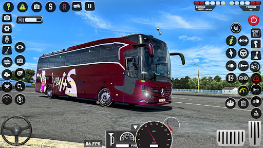 Screenshot Real Bus Driving Game 2024