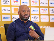 Sundowns coach Manqoba Mngqithi is wary of Petro Atlético in Luanda. 