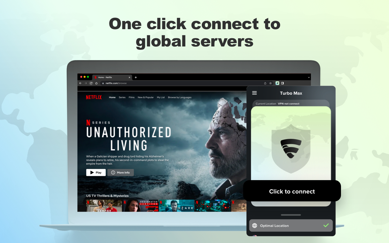 Turbo Max VPN - Fast VPN For Chrome Preview image 3