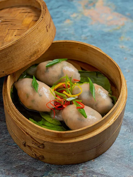 Basil Chicken Dimsum