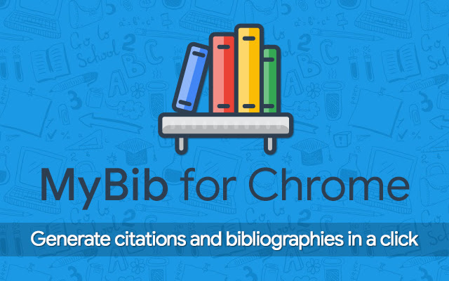 MyBib: Free Citation Generator chrome extension