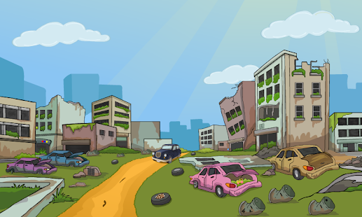 Car Escape From Dilapidated Area(圖2)-速報App