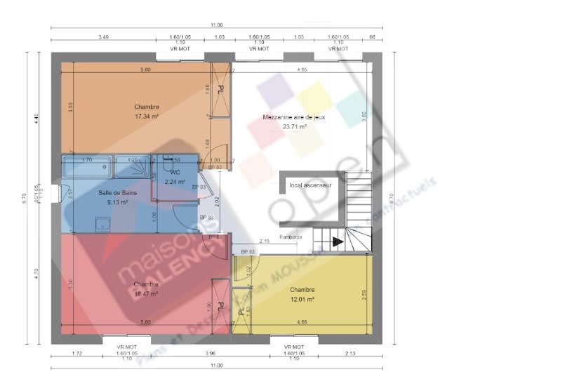  Vente Terrain + Maison - Terrain : 907m² - Maison : 200m² à Saint-Germain-sur-École (77930) 