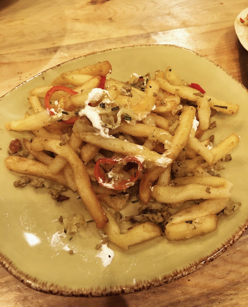 Gluten-Free Fries at Punch Bowl Social