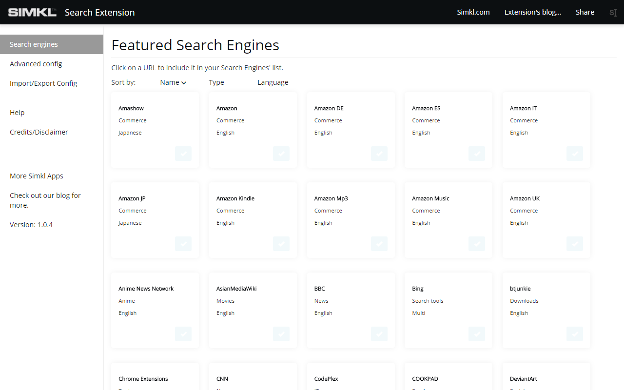 Simkl Search - select and search Preview image 5