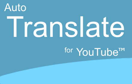 Auto Translate for YouTube™ captions small promo image