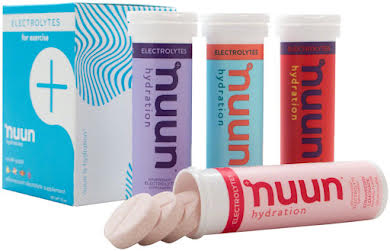 Nuun Hydration Tablets - New Mixed Pack - Box of 4 Tubes