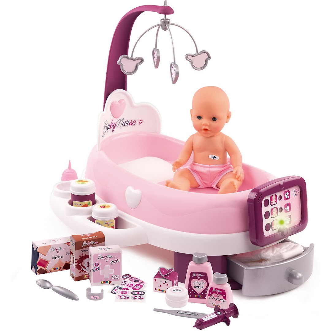 Набор по уходу с куклой и планшетом Smoby Baby Nurse продажа