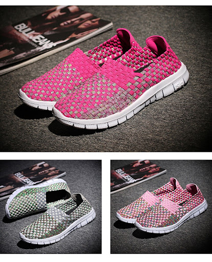 Title 13, Scarpe in mesh traspirante, tessuto intrecciato...