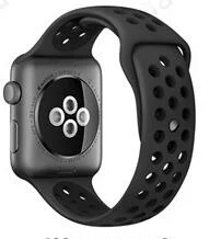 Bracelet de montre de sport durable et confortable. Parfait pour l'entraînement. Ajustement sûr et résistance supérieure pour un style de vie actif.