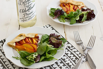 Honey and Nectarine Galette