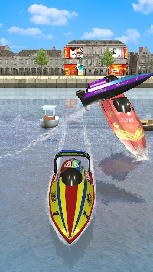 motorboat racing game