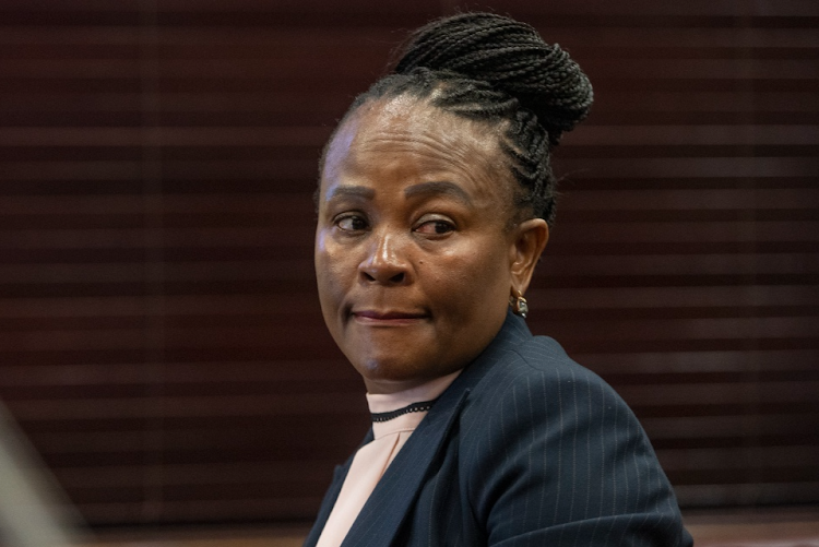 The section 194 committee has sent its final report to the National Assembly, recommending that public prosecutor Busisiwe Mkhwebane be removed. File photo.