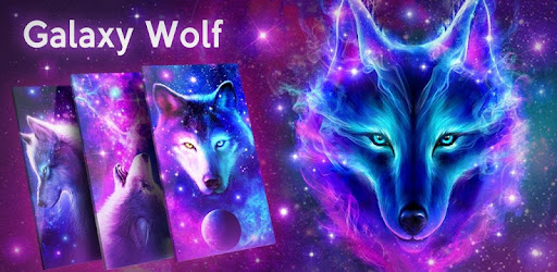 Galaxy Anime Spirit Galaxy Wolf Unicorn