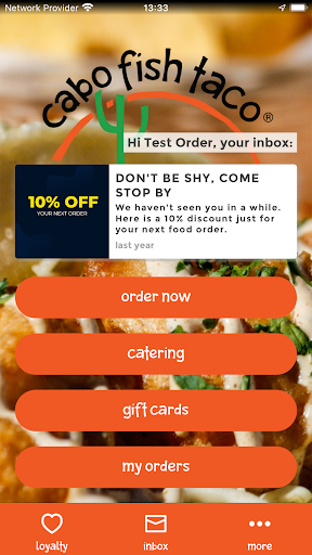 Screenshot Cabo Fish Taco