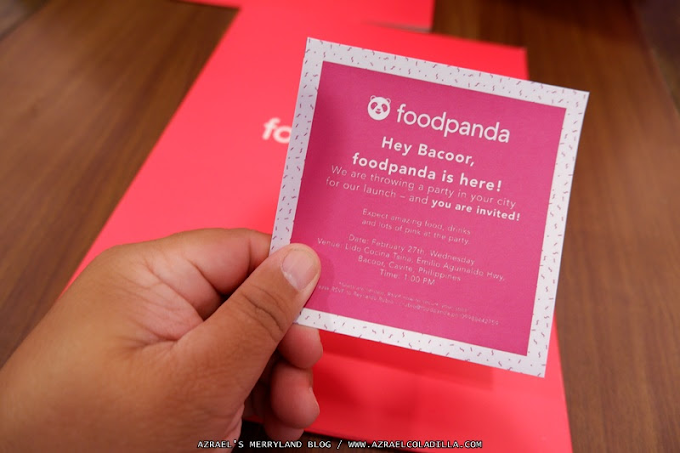 Foodpanda is here in Bacoor, Cavite!