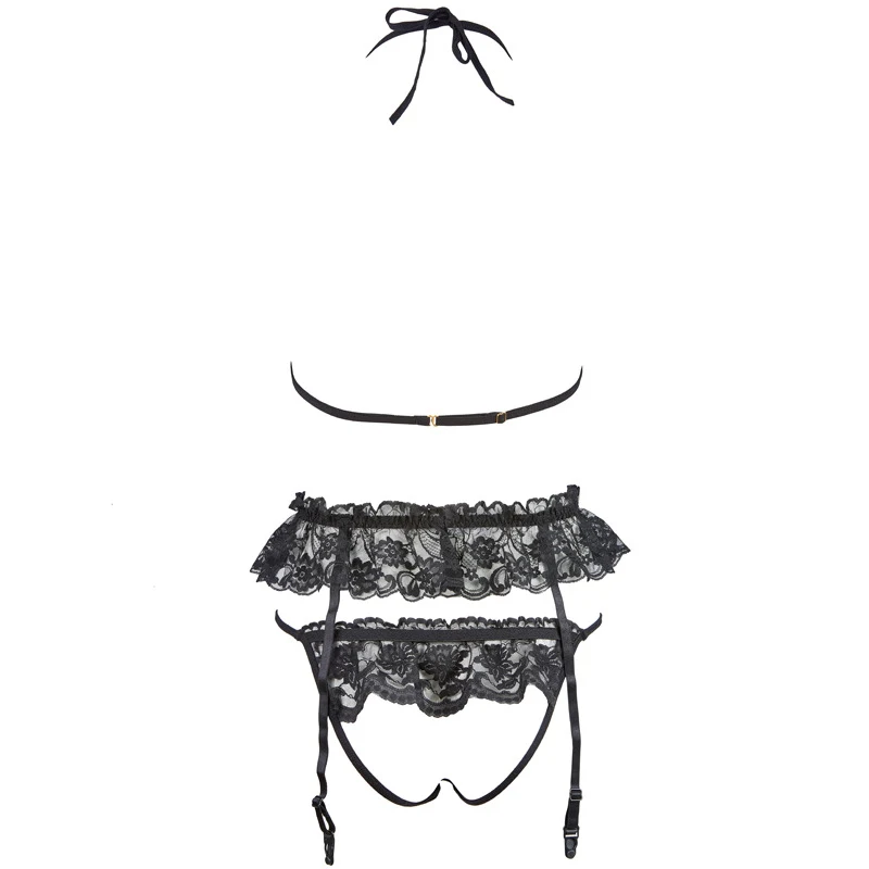 Title 4, Soutien-gorge en dentelle non élastique sans ar...