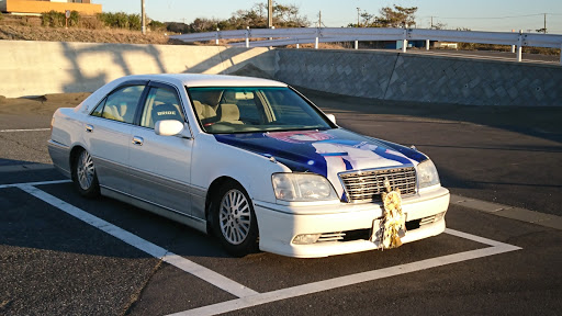 クラウンロイヤル Jzs175の正月仕様 正月飾りに関するカスタム メンテナンスの投稿画像 車のカスタム情報はcartune