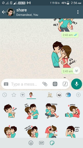 WAStickerApps - Love Stickers Pack