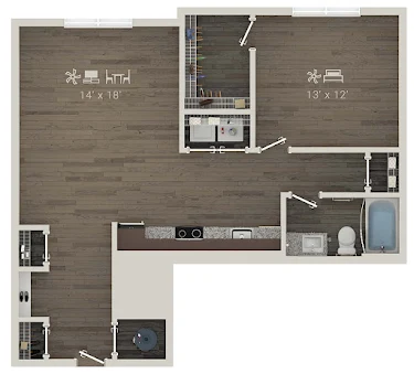 A5 Floorplan Diagram