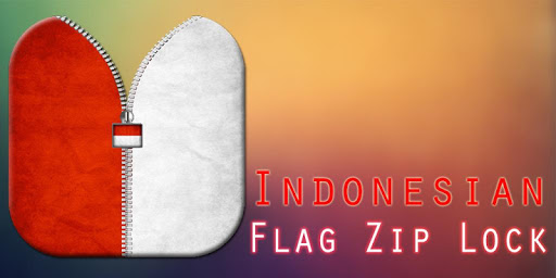 Indonesian Flag Lock Screen