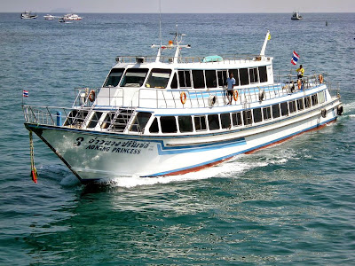 Cruise by ferry through the Andaman Sea