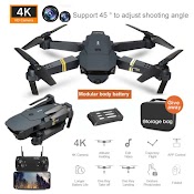 Flycam E58 Thế Hệ 2020, Camera Wifi Fpv 4K Hd, Tích Hợp Giữ Độ Cao, Chế Độ Không Đầu Rc Rtf Drone