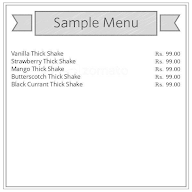 Chinu's Coffee Corner menu 1