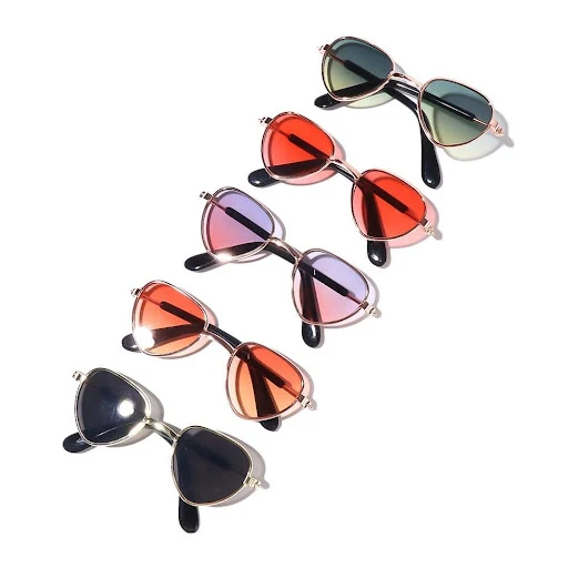 Supplies Cats Reflection Pet Accessoires Eye Wear Fashion Pet Products Cat Dog Sunglasses Pet Glasses Photos Props