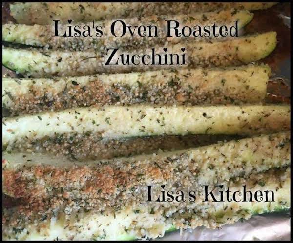 Lisa S Oven Roasted Zucchini Just A Pinch Recipes