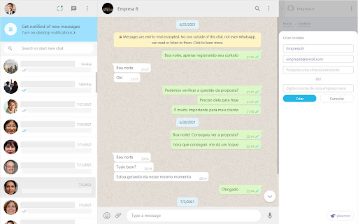 Ploomes para WhatsApp