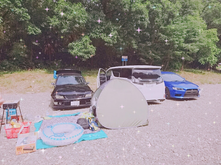 ヴェルファイアのアルテッツァ・BBQ・川遊び・花火大会～のお祭り・夏だね☀に関するカスタム事例の投稿画像1枚目