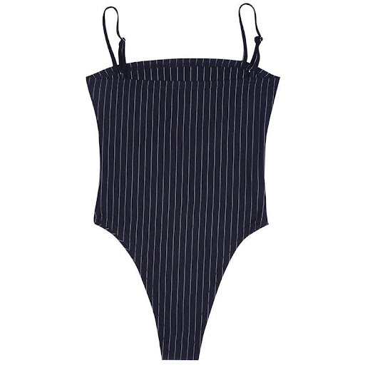 Title 3, Summer sleeveless striped sling jumpsuit for wo...