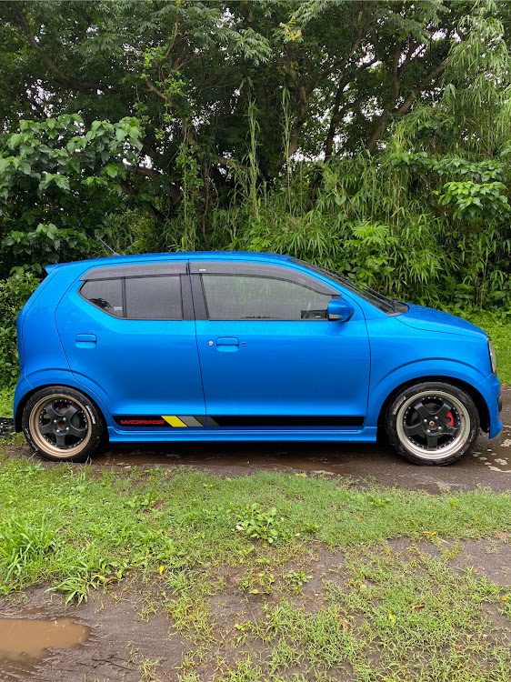 アルトワークスの鹿児島・Monstersports・車高調取付・SUZUKIに関するカスタム事例の投稿画像5枚目